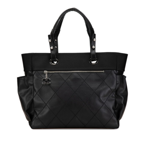 CHANEL Paris Biarritz GM tote bag shoulder black - Picture 1 of 10